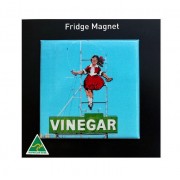 "Little Audrey" Skipping Girl Fridge Magnet